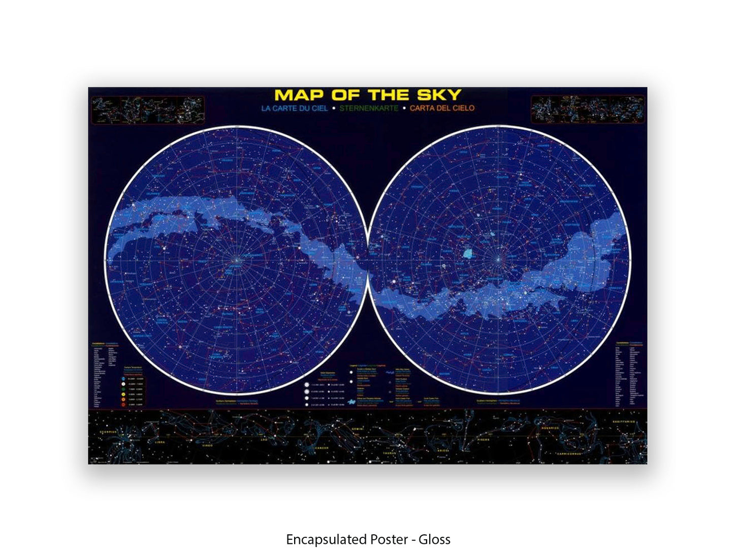 Map of the Sky | Wall Decor Poster