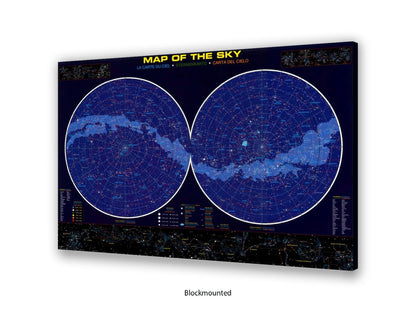 Map of the Sky | Wall Decor Poster