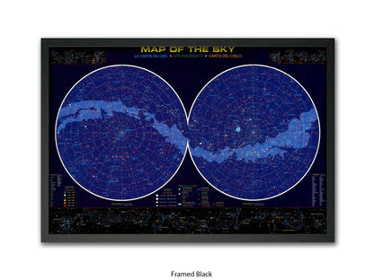 Map of the Sky | Wall Decor Poster