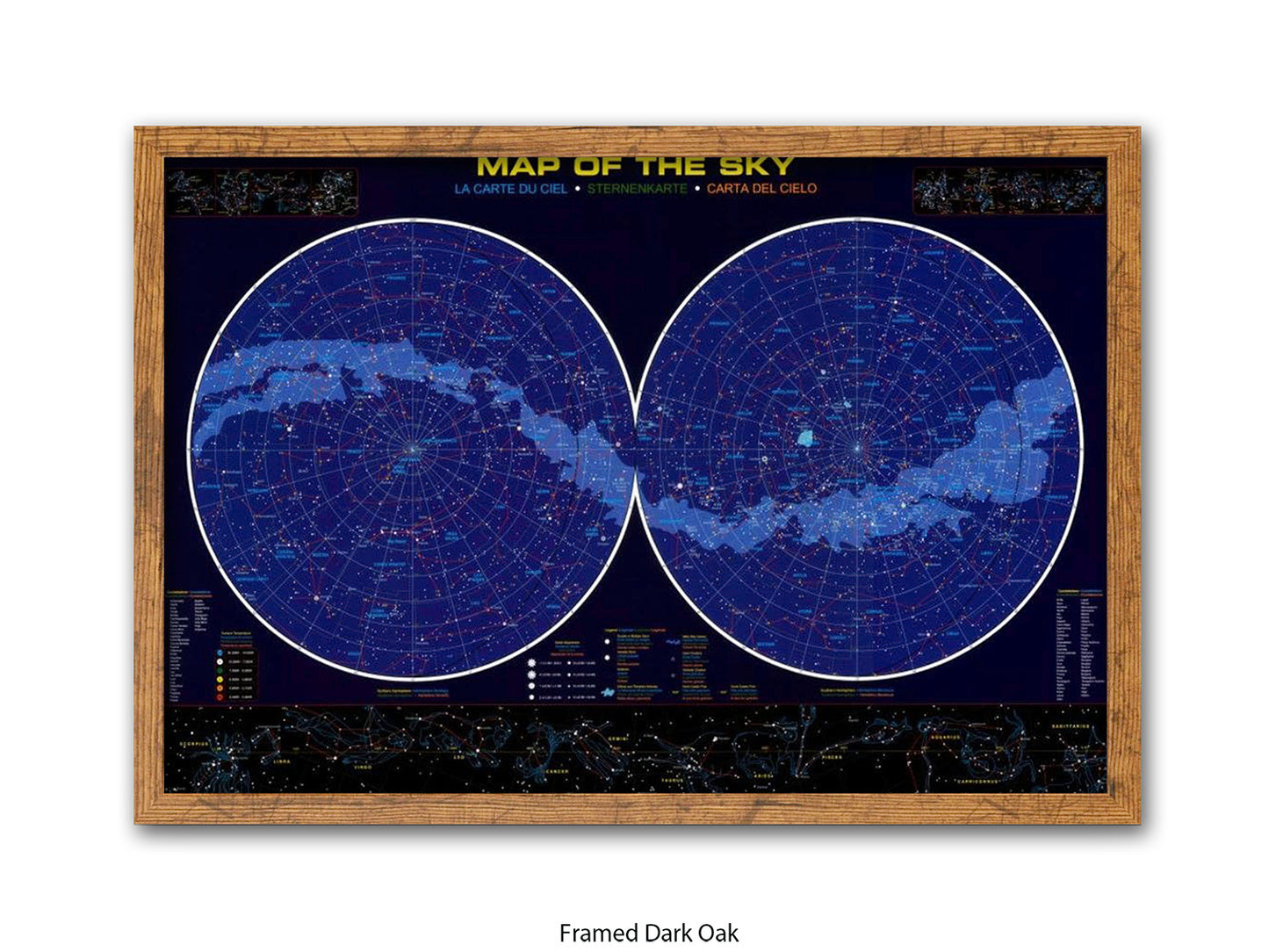 Map of the Sky | Wall Decor Poster