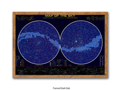 Map of the Sky | Wall Decor Poster