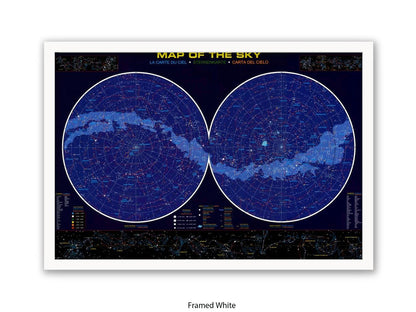 Map of the Sky | Wall Decor Poster