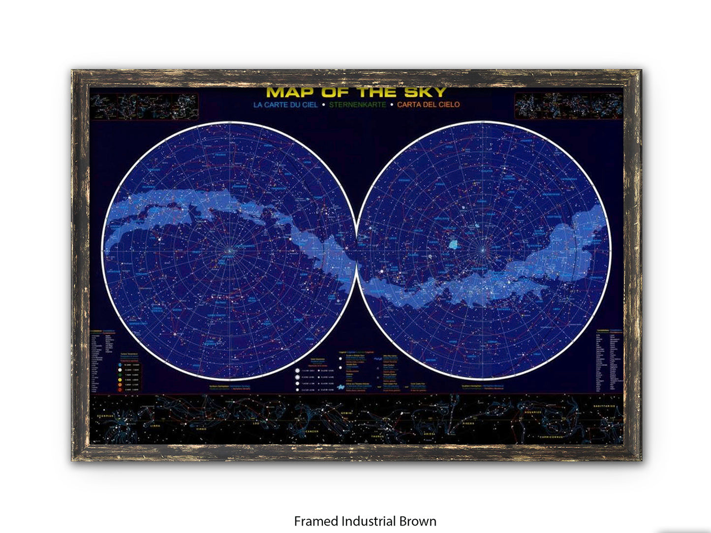 Map of the Sky | Wall Decor Poster