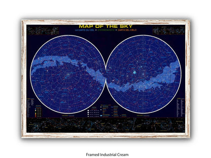 Map of the Sky | Wall Decor Poster