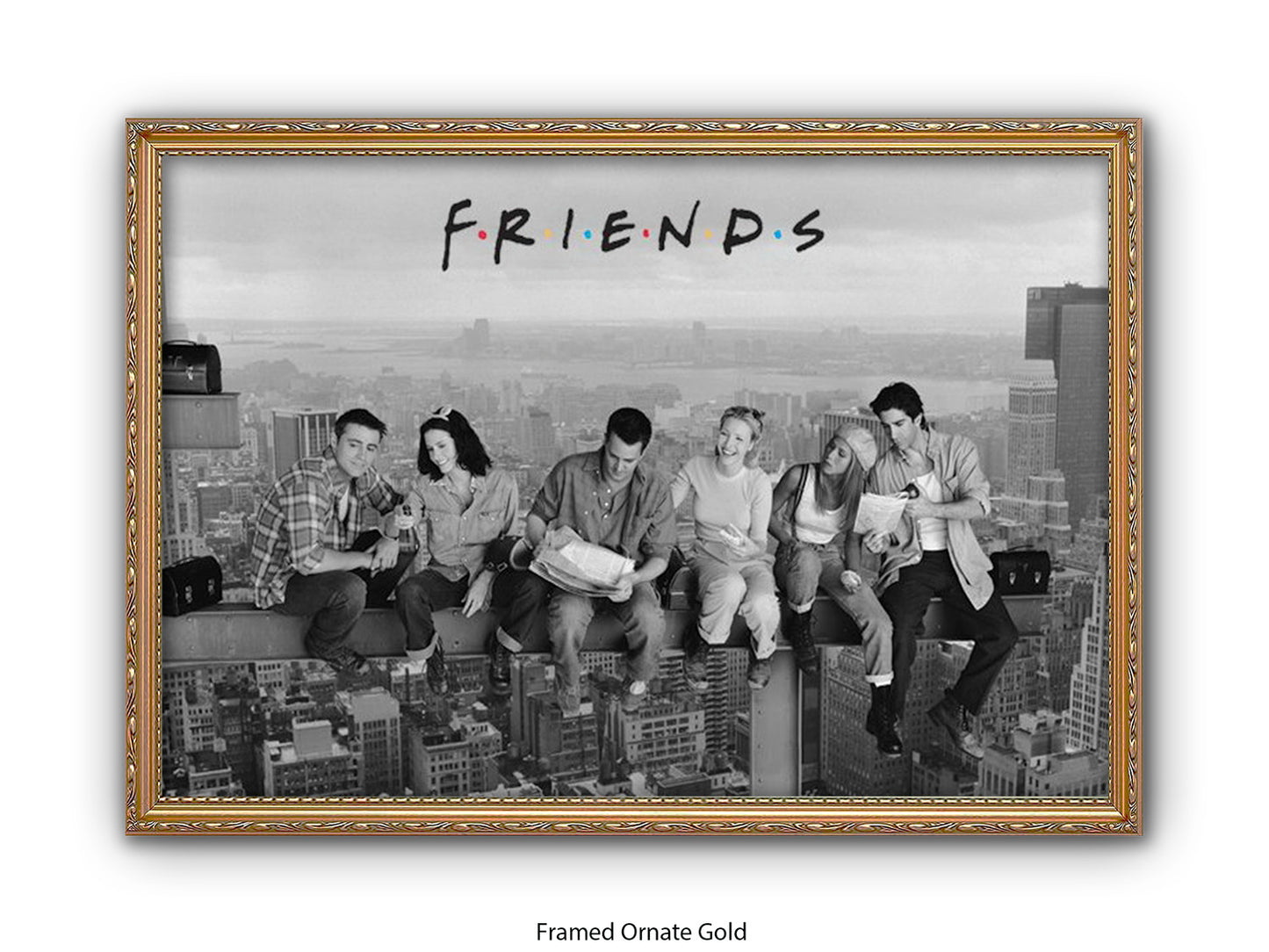 Friends | Skyscraper Lunch | Official Licensed TV Show Poster