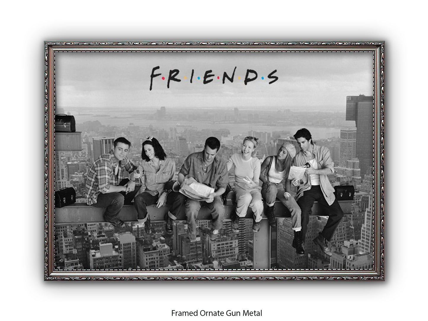 Friends | Skyscraper Lunch | Official Licensed TV Show Poster