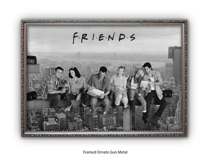 Friends | Skyscraper Lunch | Official Licensed TV Show Poster