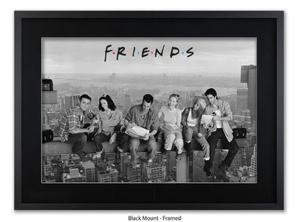 Friends | Skyscraper Lunch | Official Licensed TV Show Poster