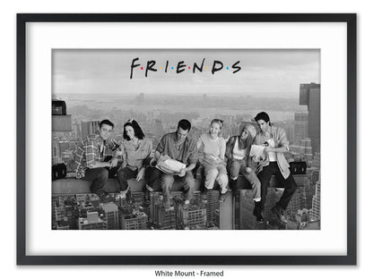 Friends | Skyscraper Lunch | Official Licensed TV Show Poster