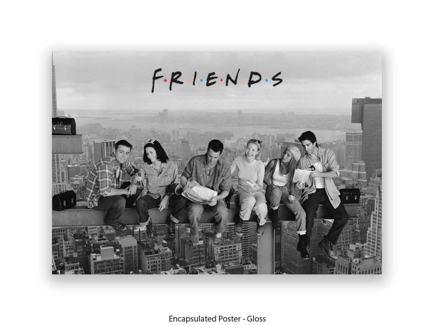 Friends | Skyscraper Lunch | Official Licensed TV Show Poster