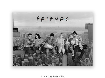 Friends | Skyscraper Lunch | Official Licensed TV Show Poster