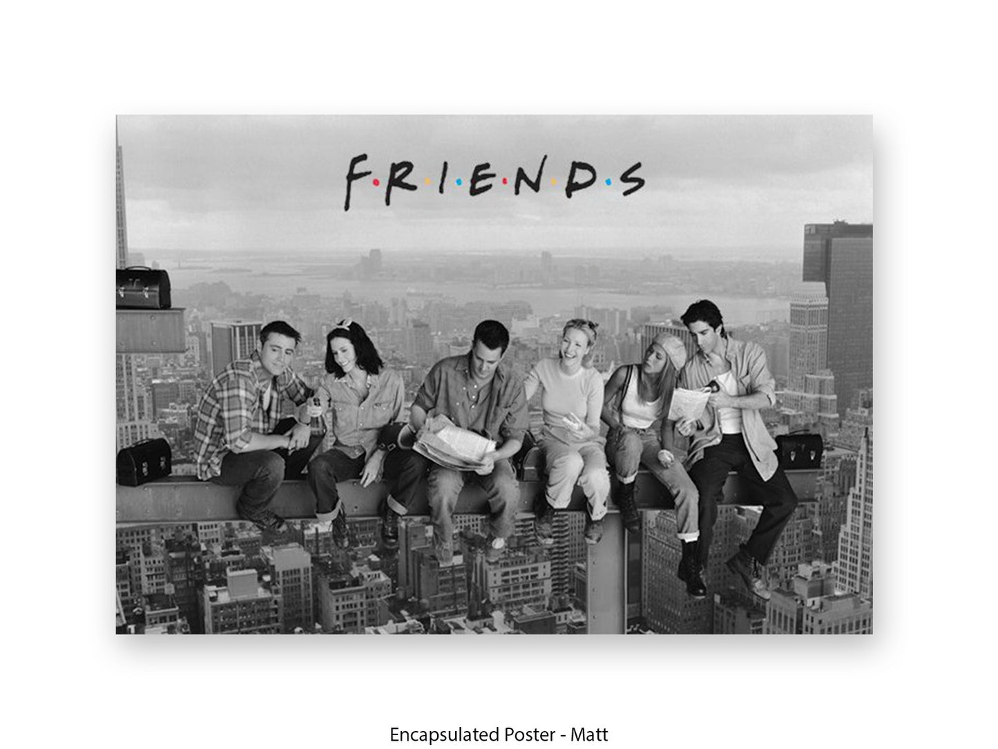 Friends | Skyscraper Lunch | Official Licensed TV Show Poster