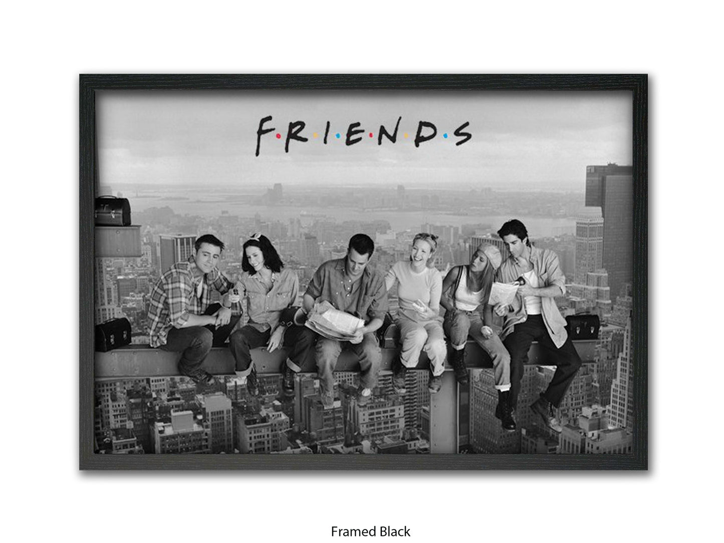 Friends | Skyscraper Lunch | Official Licensed TV Show Poster