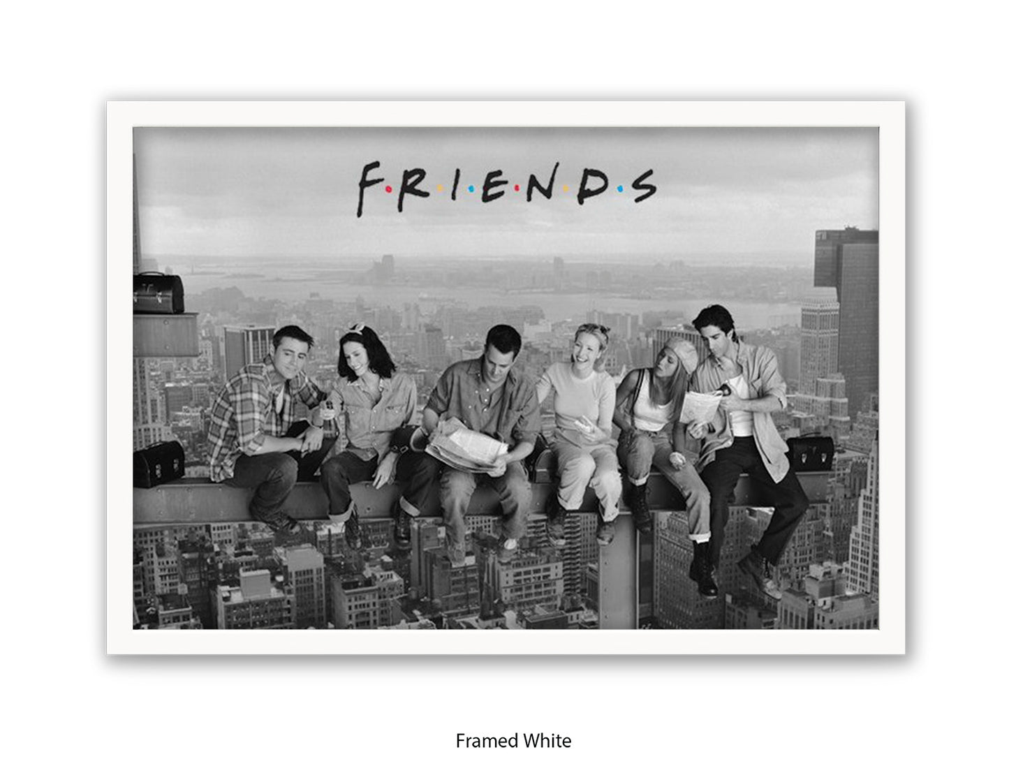 Friends | Skyscraper Lunch | Official Licensed TV Show Poster
