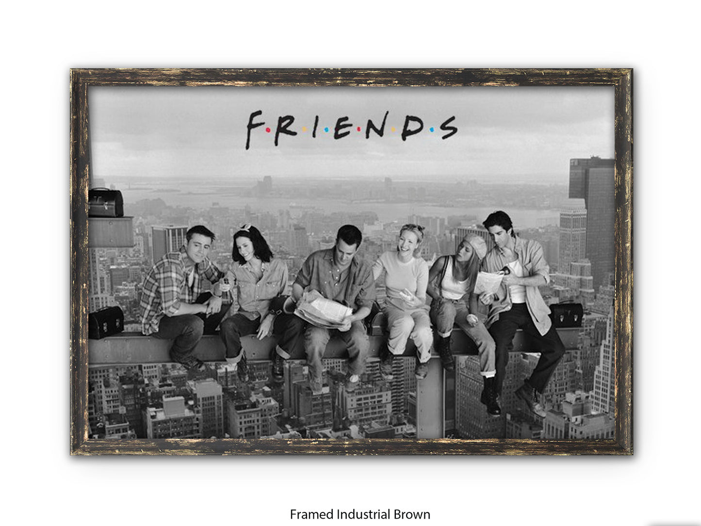 Friends | Skyscraper Lunch | Official Licensed TV Show Poster