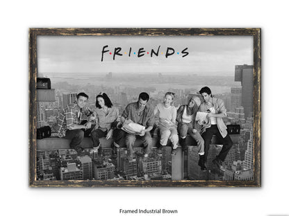 Friends | Skyscraper Lunch | Official Licensed TV Show Poster