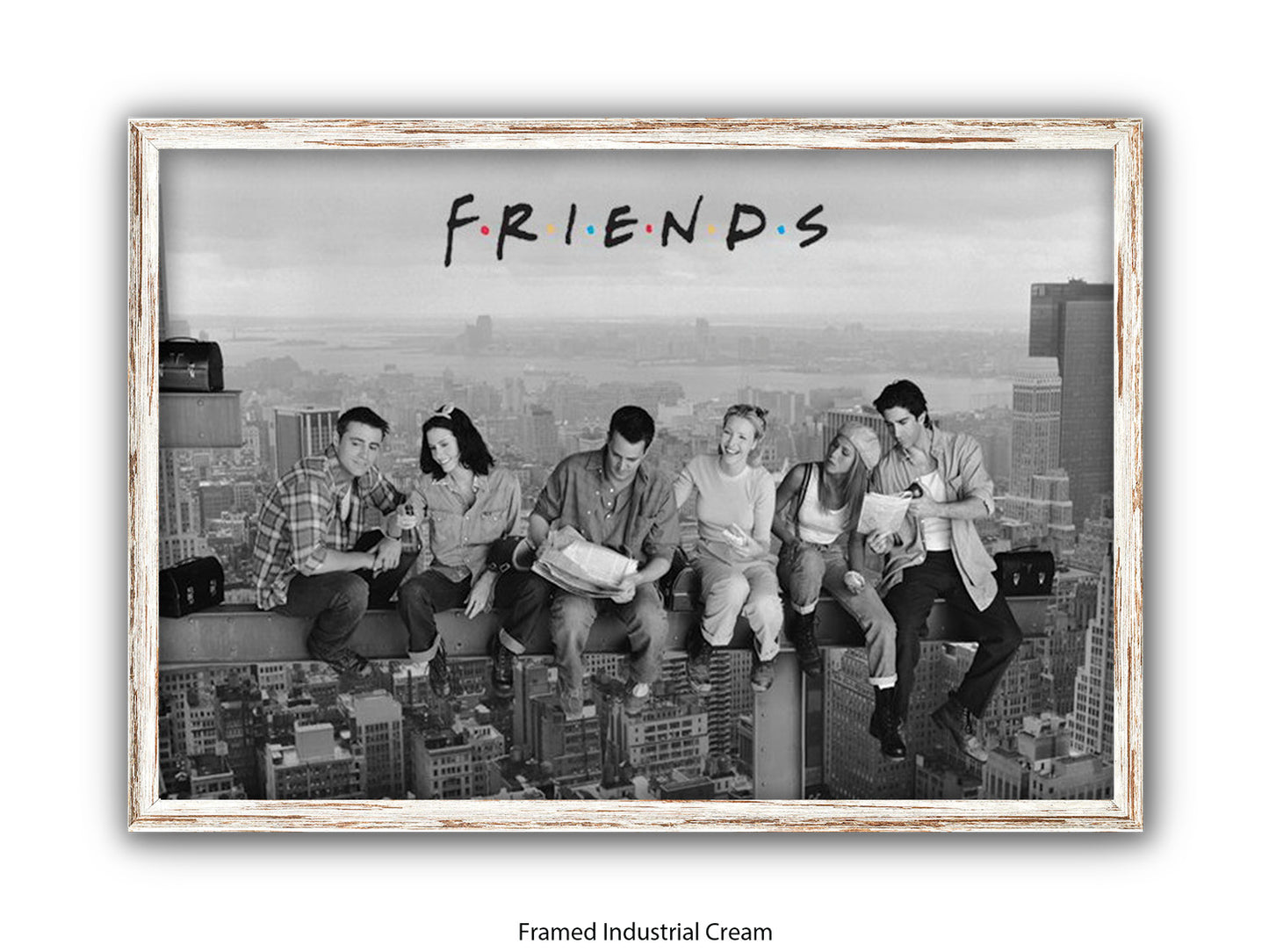 Friends | Skyscraper Lunch | Official Licensed TV Show Poster