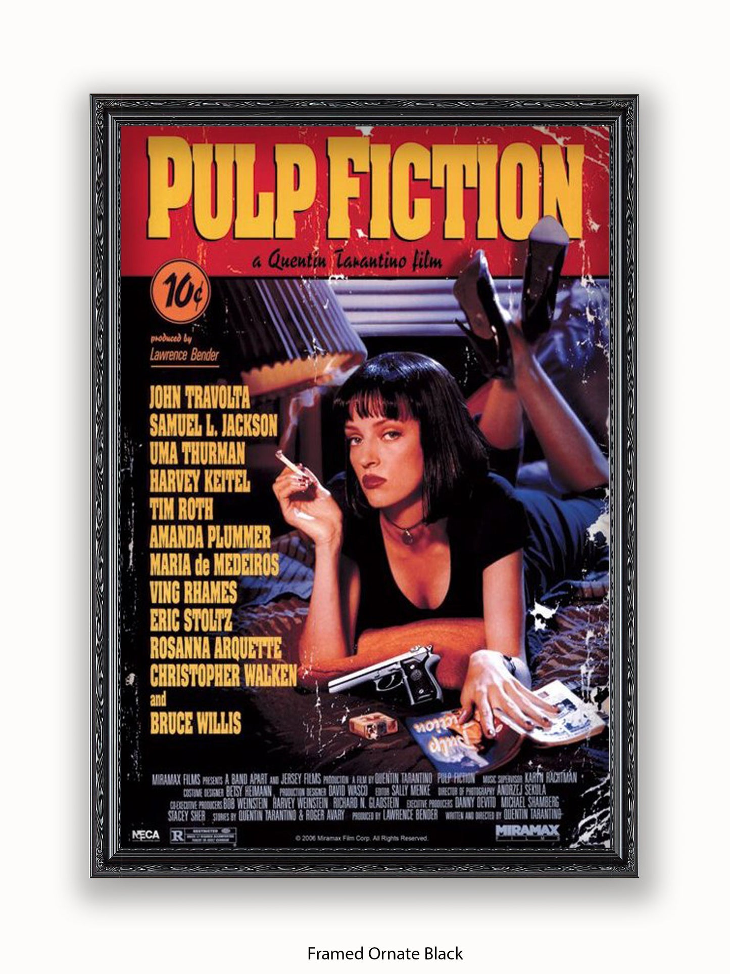 Pulp Fiction Poster | Promo Uma Thurman Poster