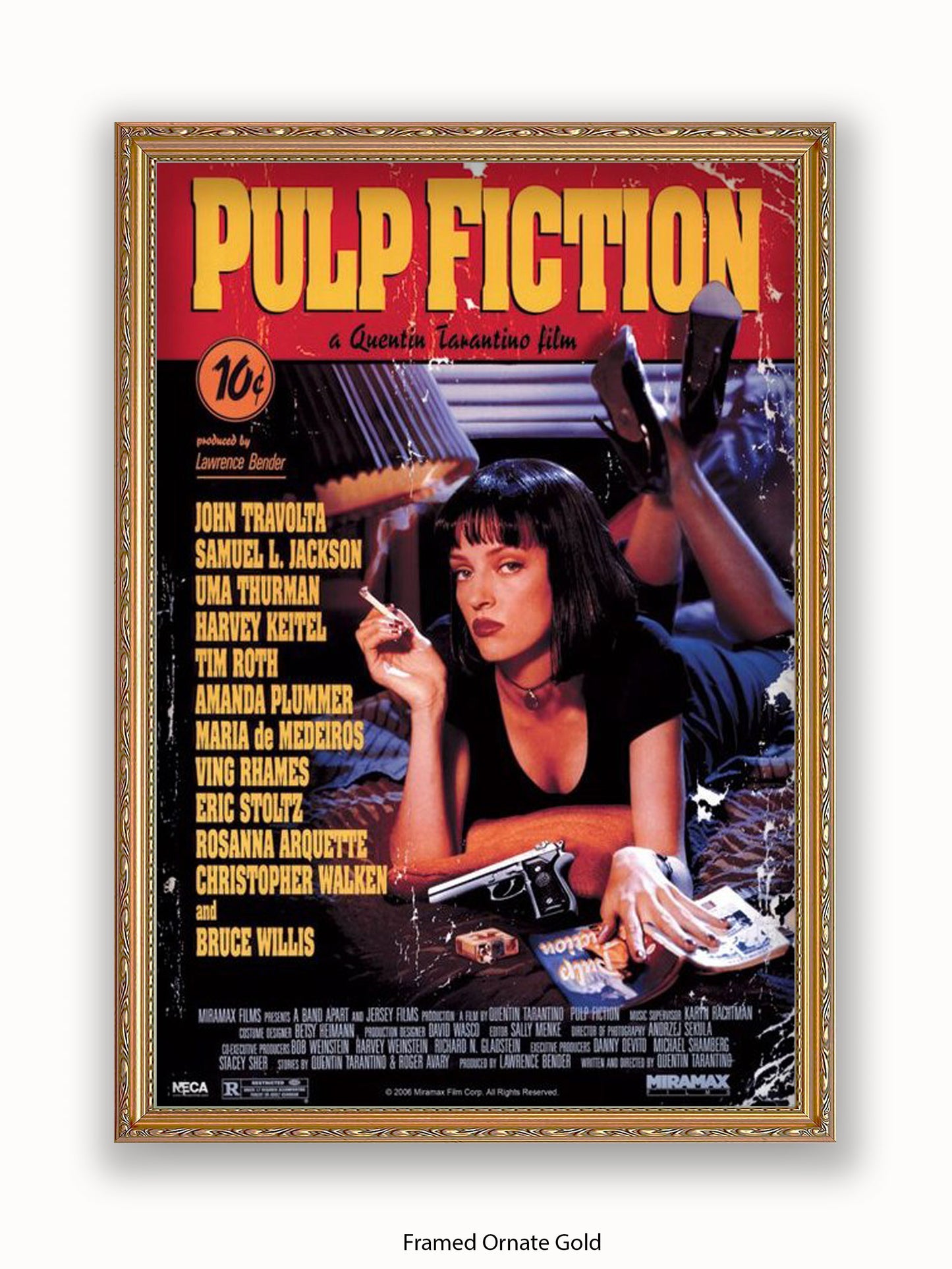 Pulp Fiction Poster | Promo Uma Thurman Poster
