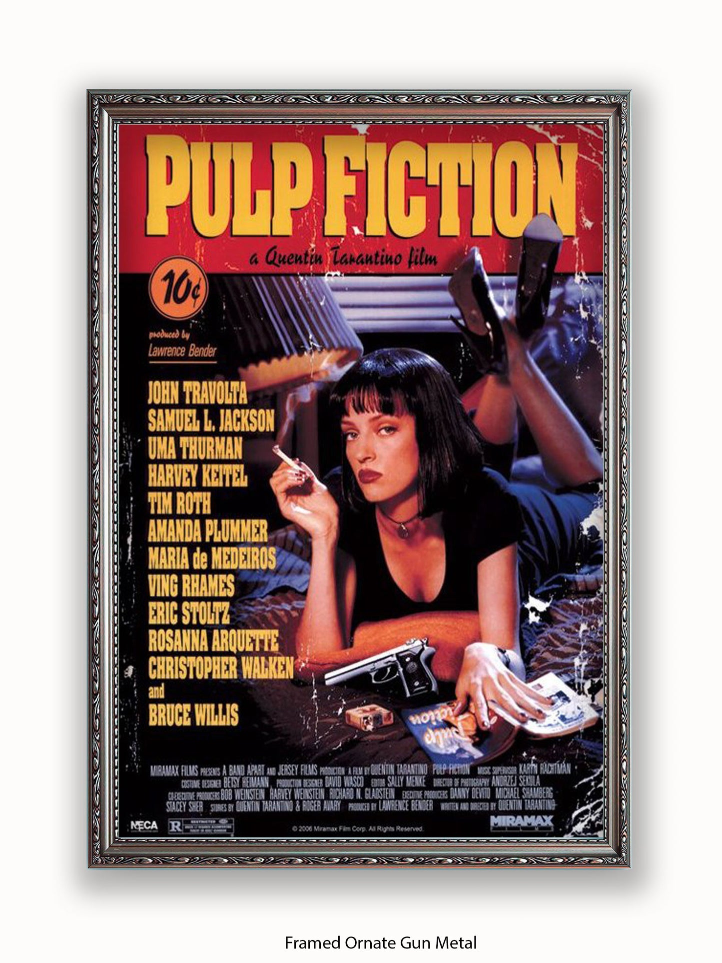 Pulp Fiction Poster | Promo Uma Thurman Poster