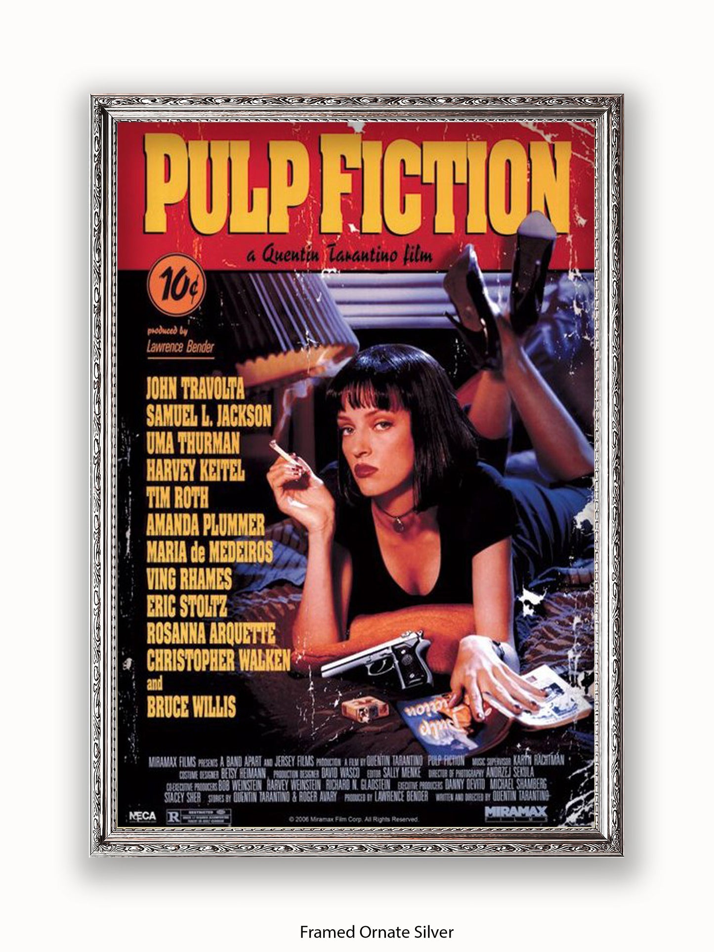 Pulp Fiction Poster | Promo Uma Thurman Poster