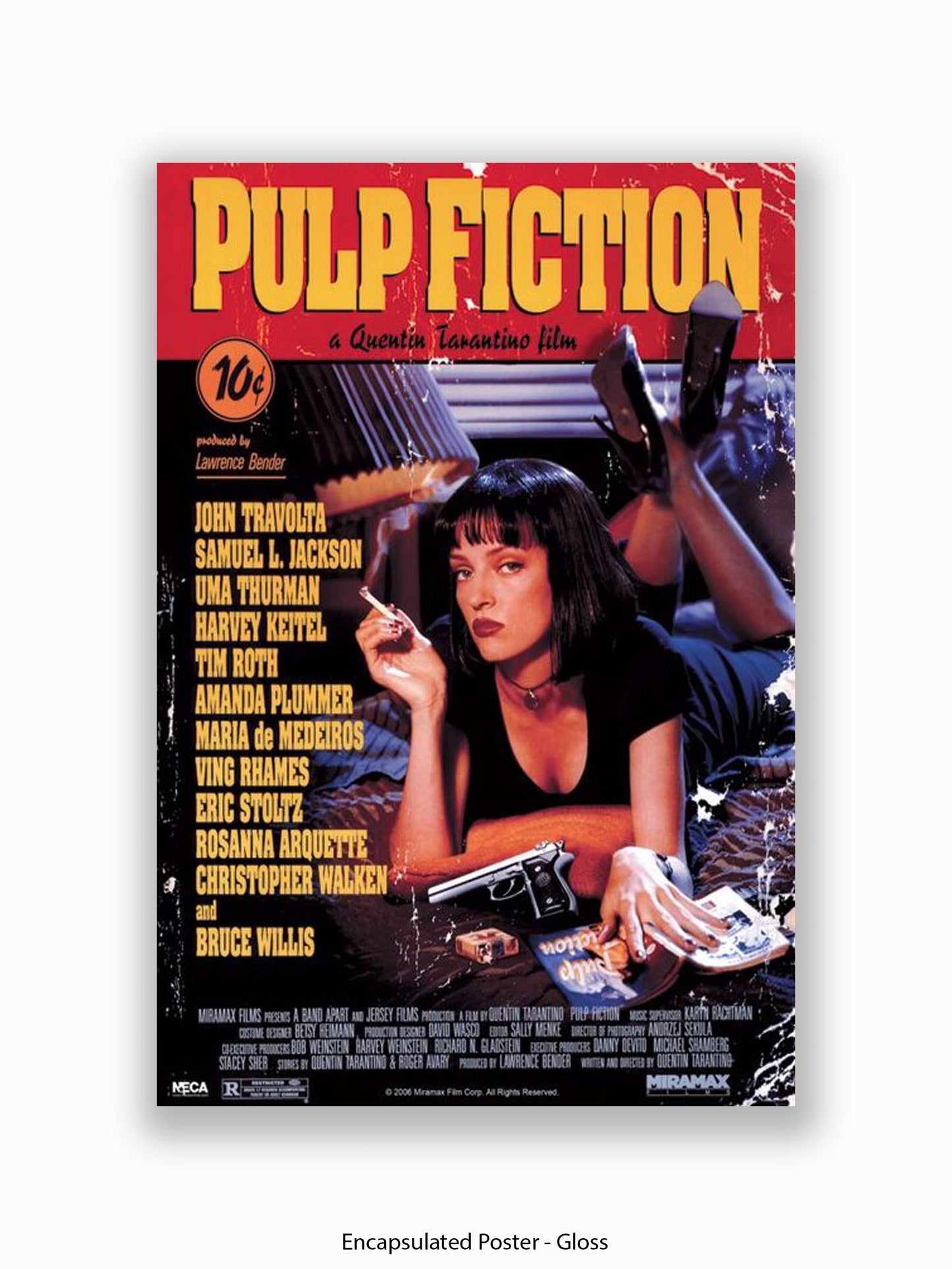 Pulp Fiction Poster | Promo Uma Thurman Poster