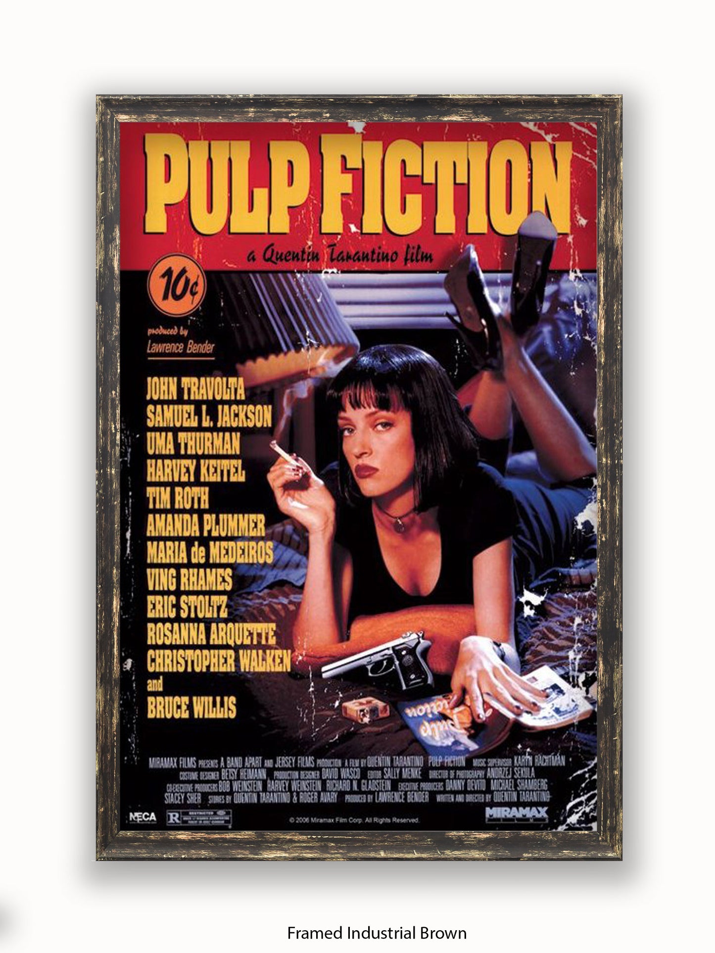 Pulp Fiction Poster | Promo Uma Thurman Poster