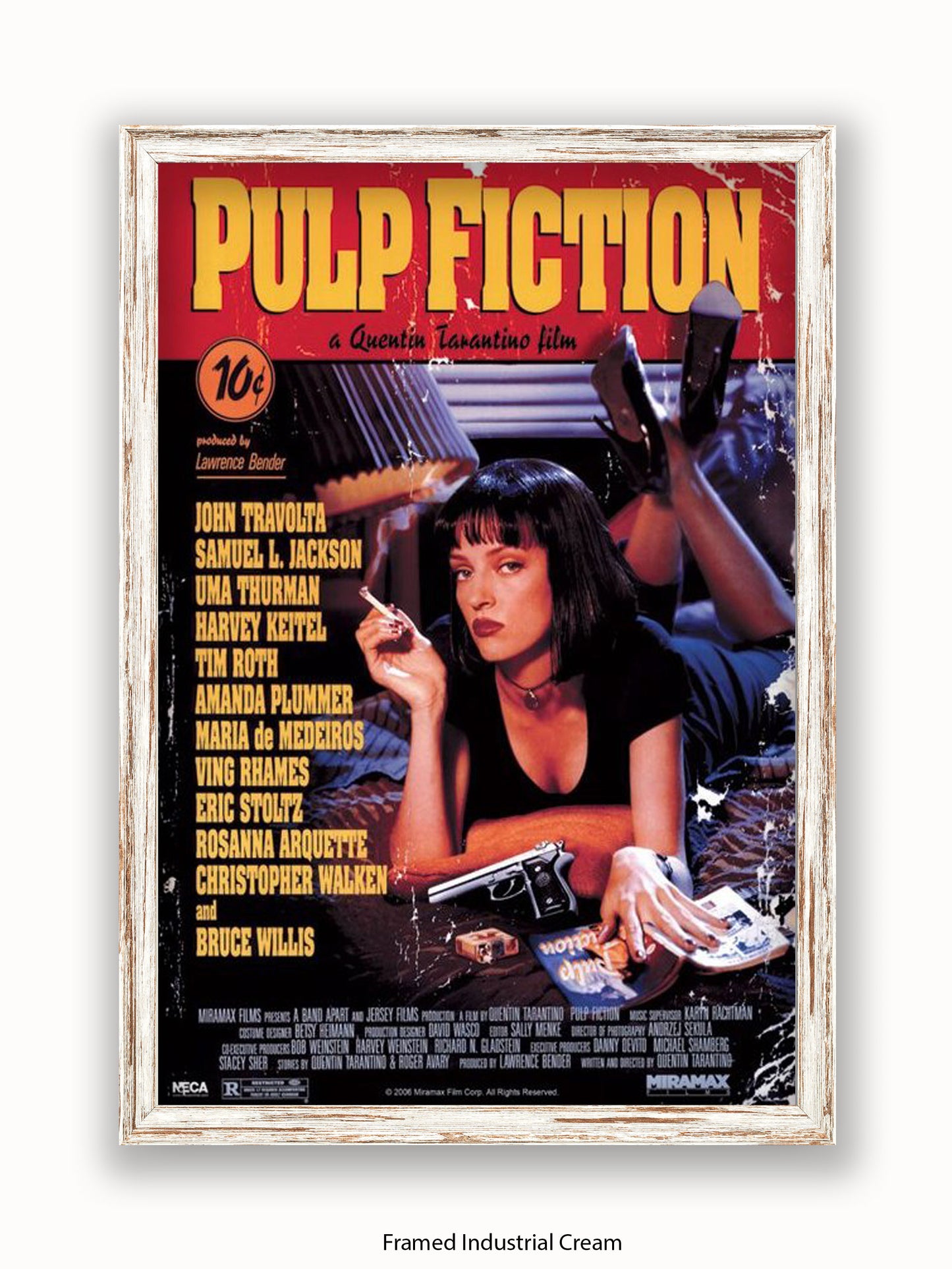 Pulp Fiction Poster | Promo Uma Thurman Poster