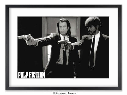 Pulp Fiction Guns - Poster