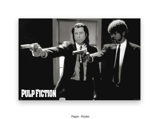 Pulp Fiction Guns - Poster