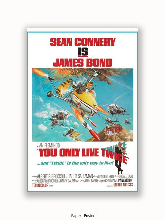 James Bond  You Only Live Twice Poster