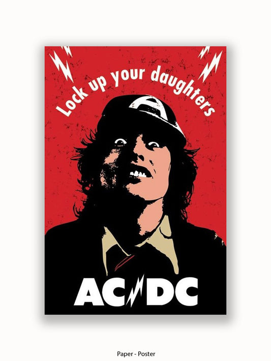 AC/DC  Lock Up Your Daughters Poster