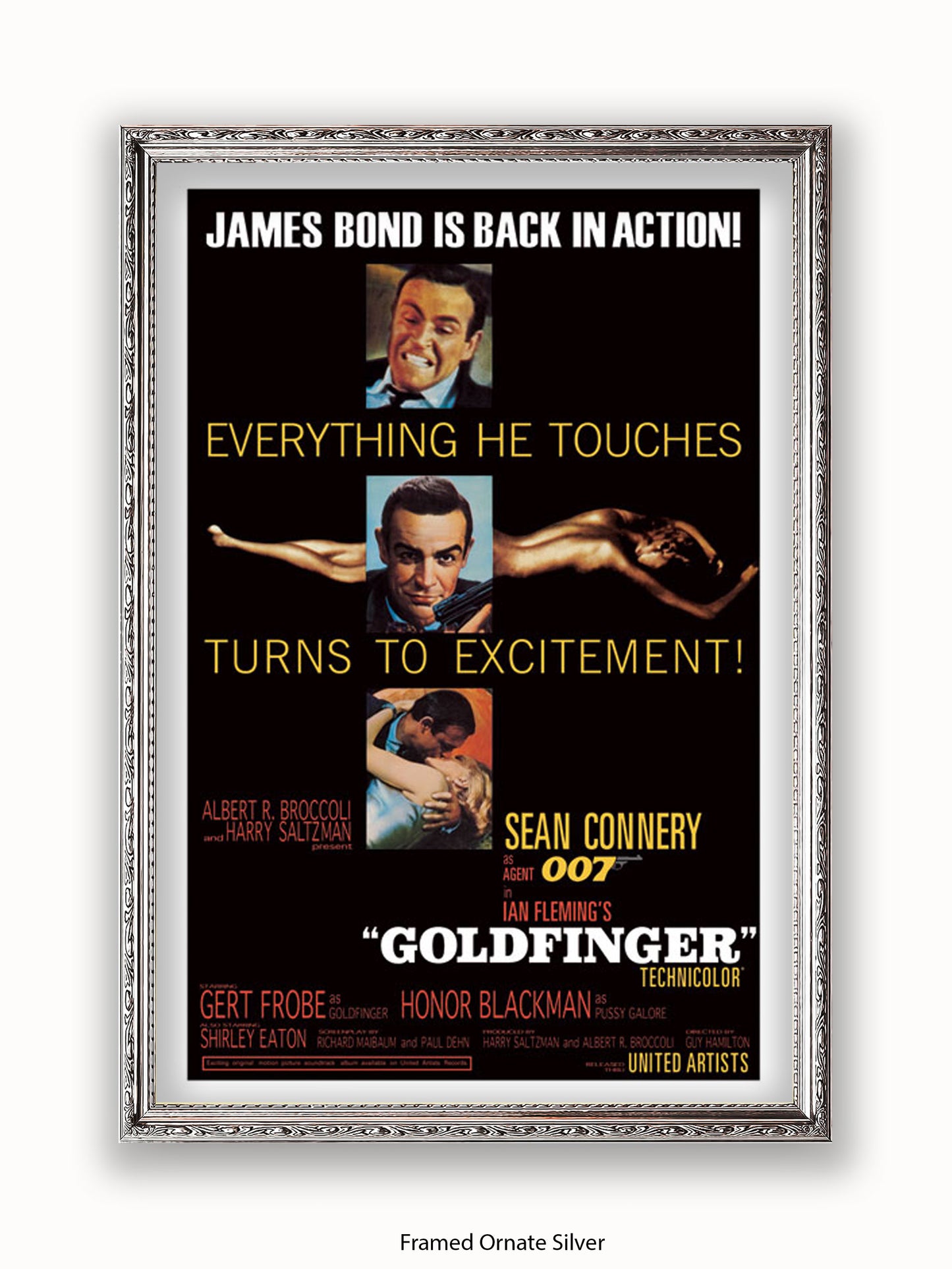 James Bond  Goldfinger Poster