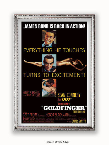 James Bond  Goldfinger Poster
