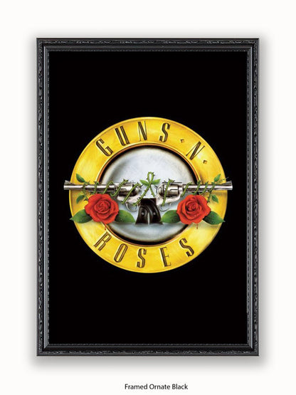 Guns N Roses   Logo  Bravado Poster