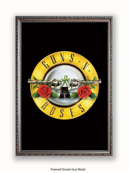 Guns N Roses   Logo  Bravado Poster
