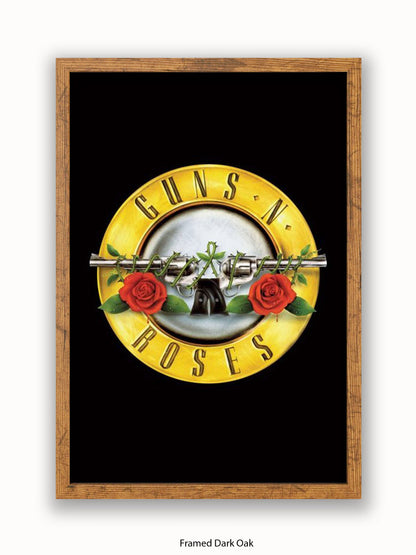 Guns N Roses   Logo  Bravado Poster
