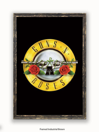Guns N Roses   Logo  Bravado Poster