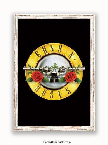 Guns N Roses   Logo  Bravado Poster