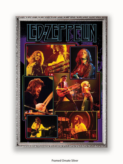 Led Zeppelin   Collage  Bravado Poster