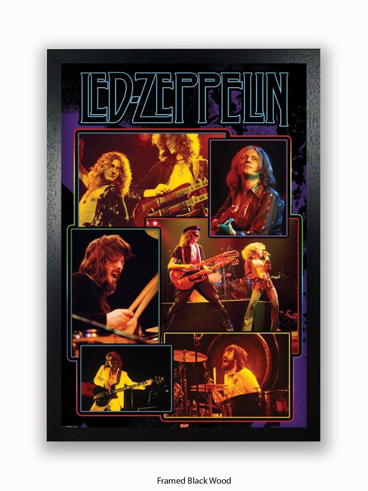 Led Zeppelin   Collage  Bravado Poster