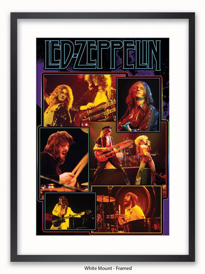 Led Zeppelin   Collage  Bravado Poster
