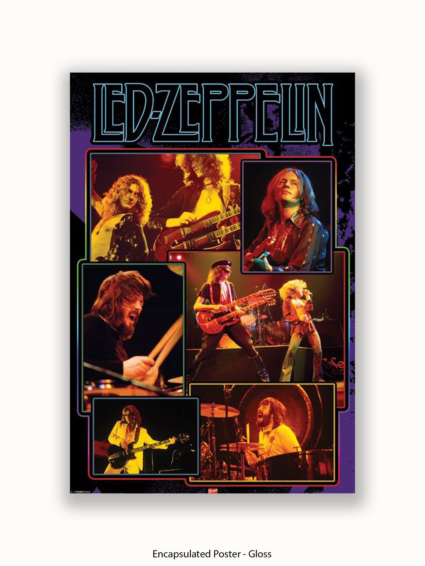 Led Zeppelin   Collage  Bravado Poster