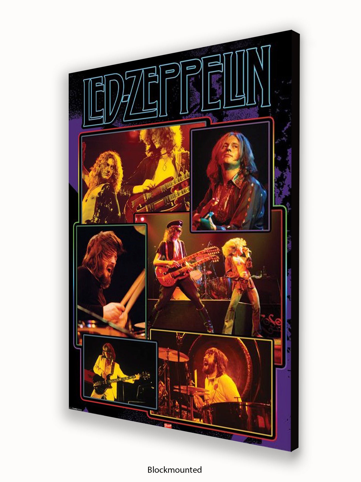 Led Zeppelin   Collage  Bravado Poster