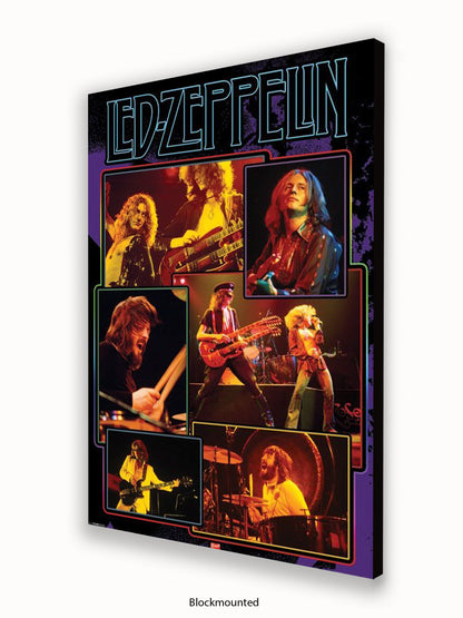 Led Zeppelin   Collage  Bravado Poster