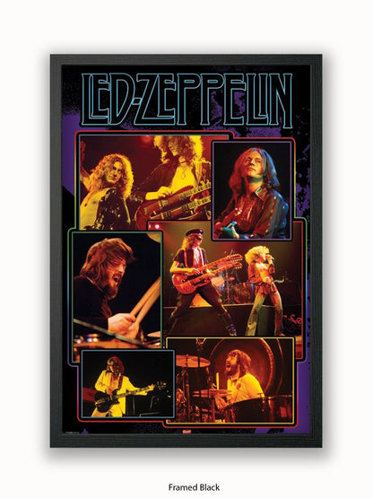 Led Zeppelin   Collage  Bravado Poster