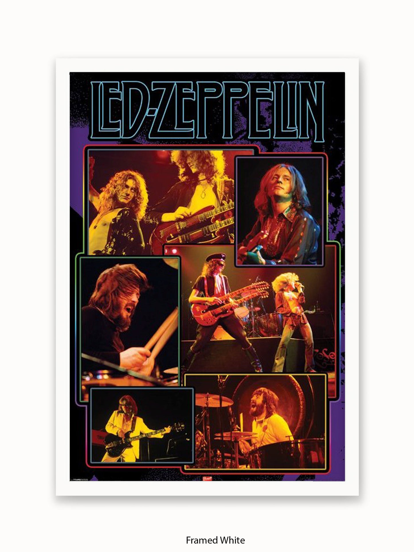 Led Zeppelin   Collage  Bravado Poster