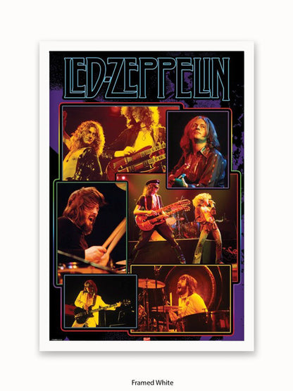 Led Zeppelin   Collage  Bravado Poster