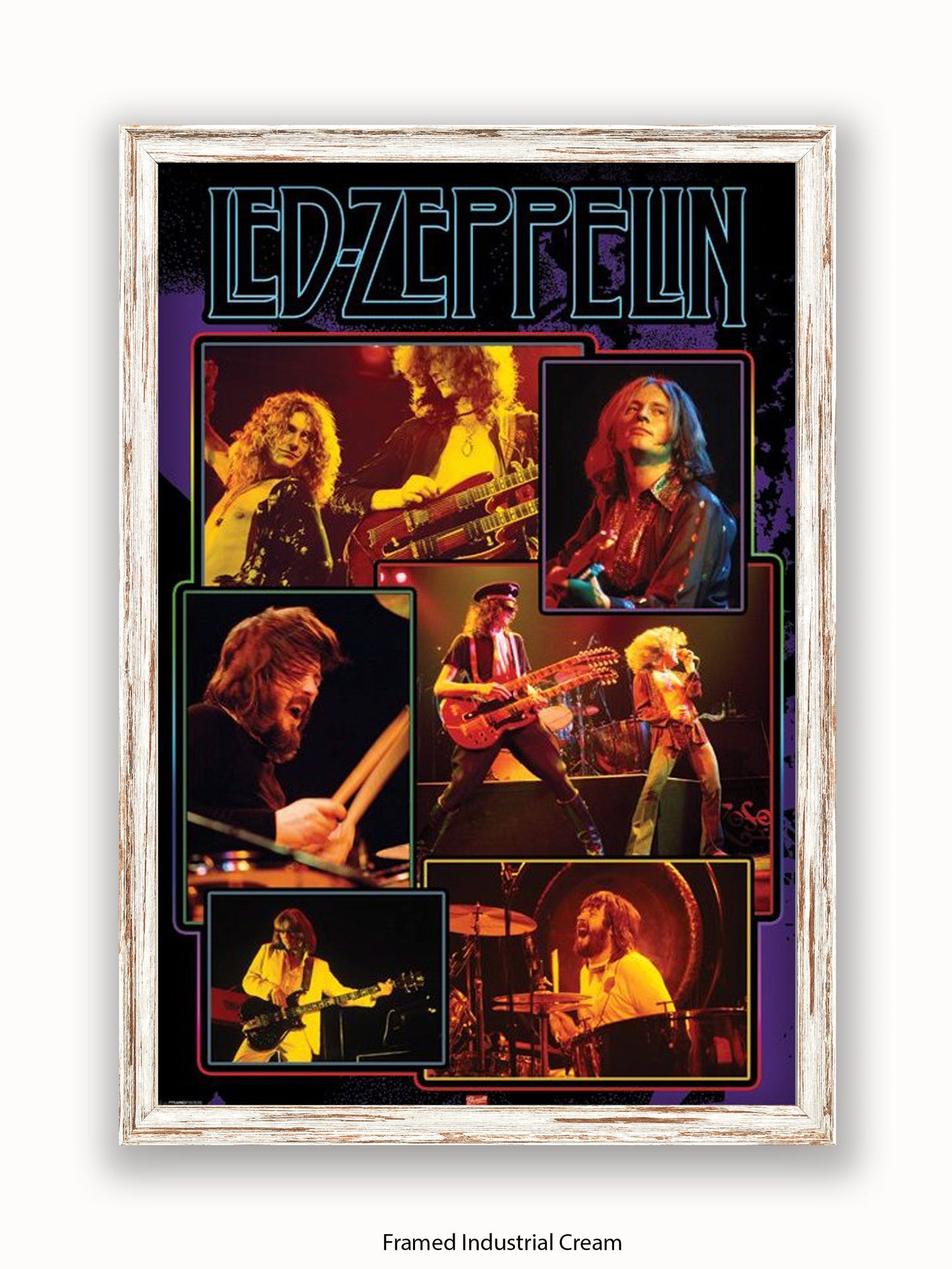 Led Zeppelin   Collage  Bravado Poster
