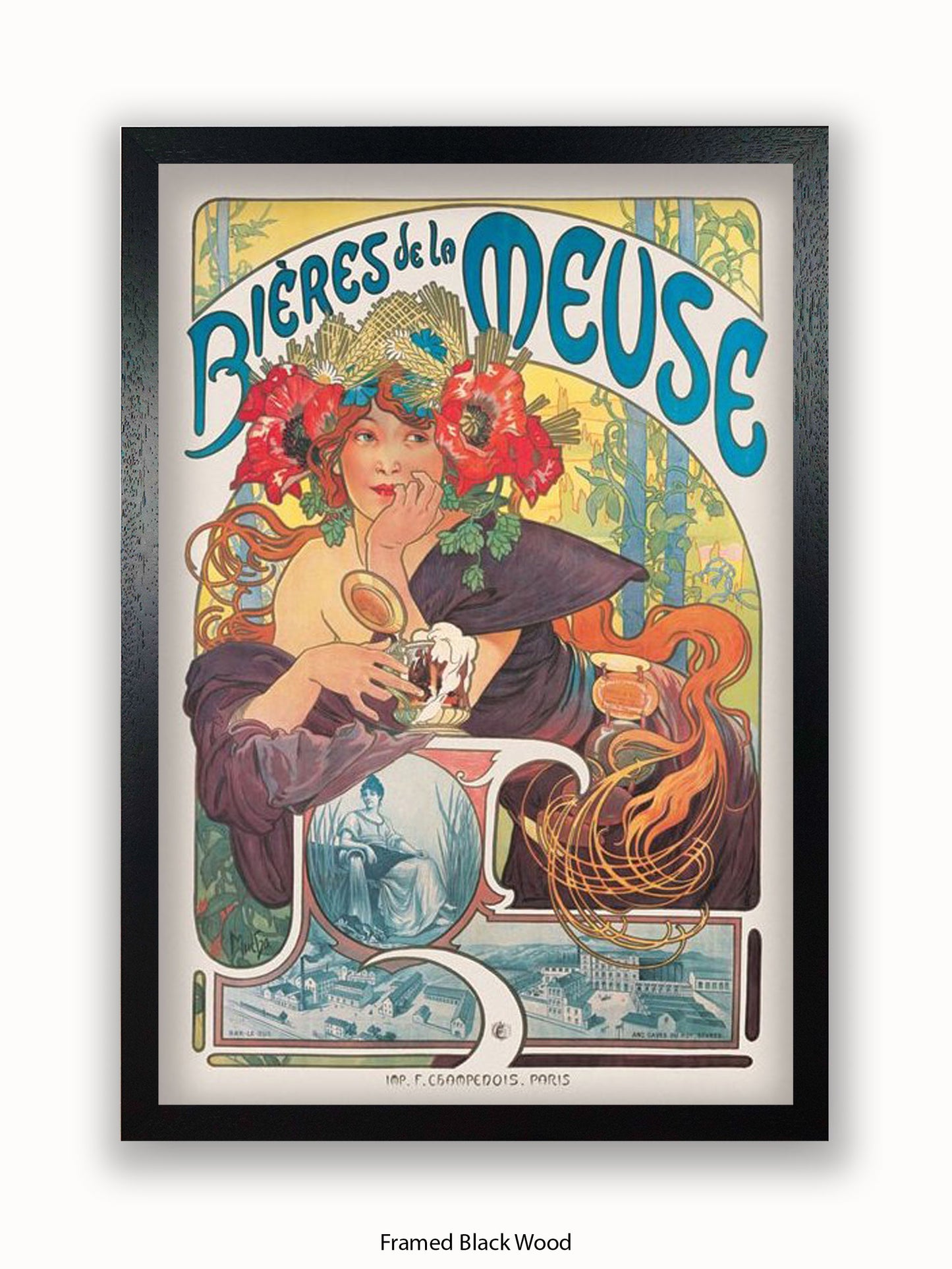 Bieres De La Meuse Poster